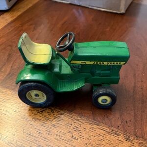 Vintage 1973 Ertl 1:16 John Deere 140 Lawn & Garden Tractor, Used
